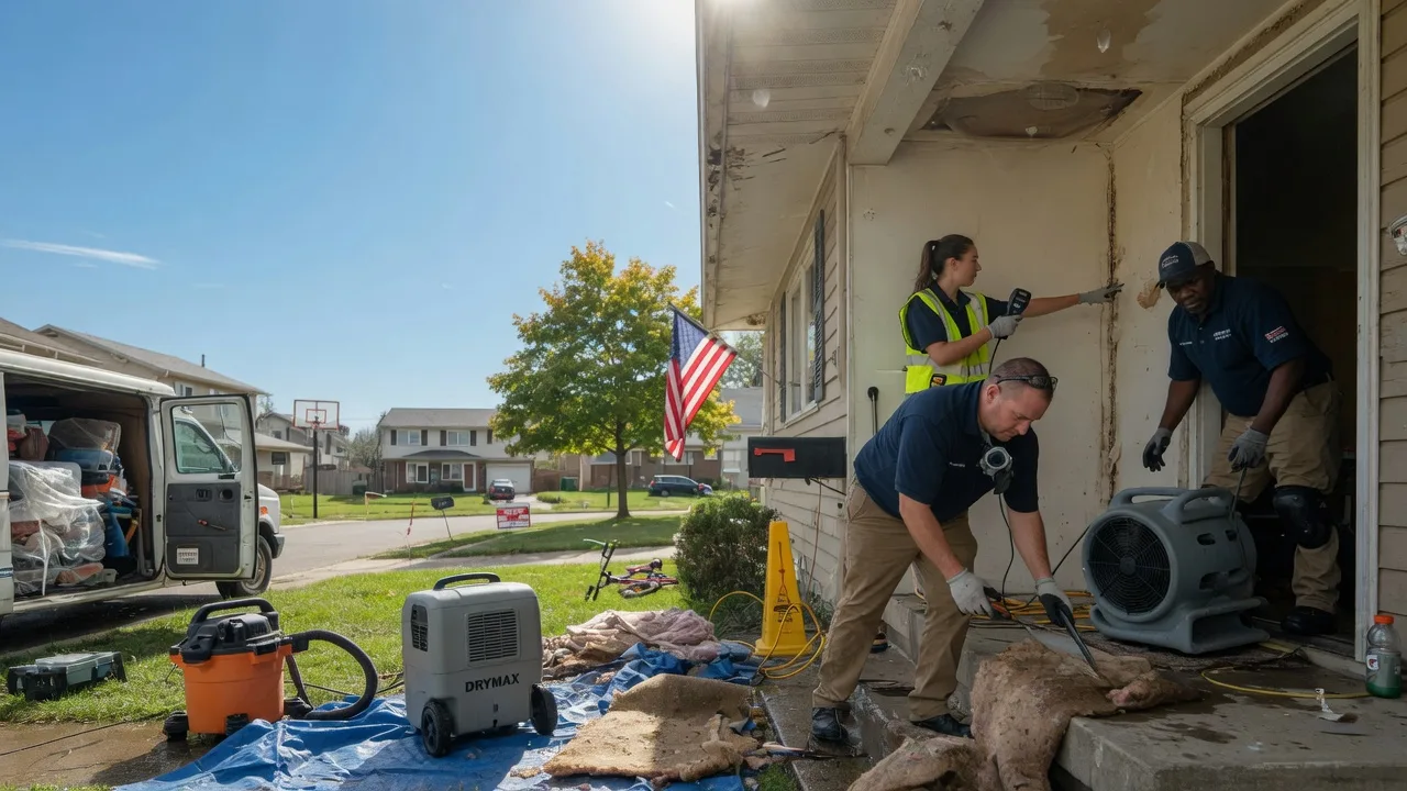 Water Damage Restoration in North Kingsville, OH near me